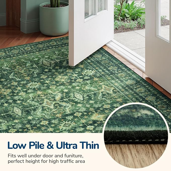 Lessymo 5x7 Washable Area Rug - Image 7