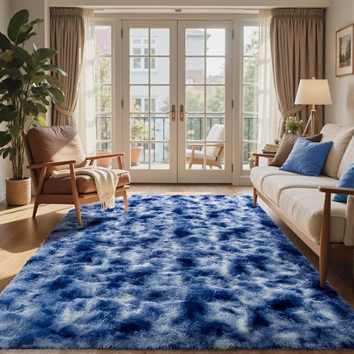 6x9 Ft Large Shag Rugs for Living Room Decor, Ultra Soft Fluffy Furry Area Rugs - Image 2