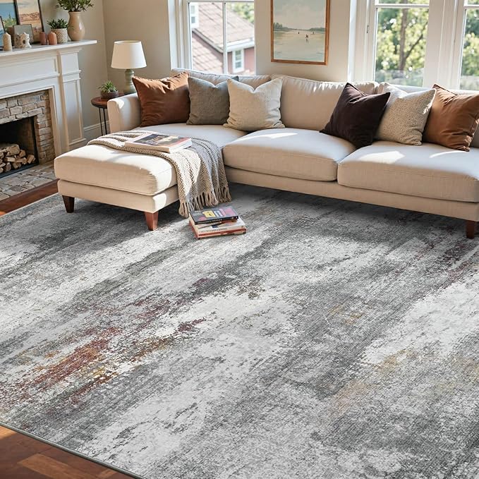 9x12 Ft Extra Large Washable Area Rugs - Image 3