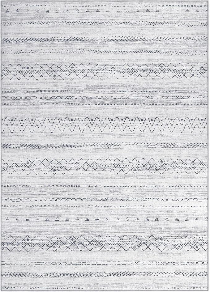 cotiled 9x12 Area Rugs Living Room Rug: Washable Boho Rugs - Image 9