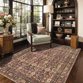 Rugxara Area Rugs for Living Room Bedroom, Washable Christmas Rug, Vintage by Rugxara