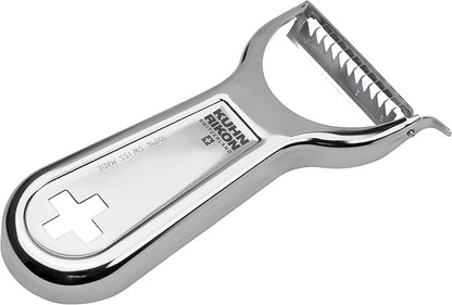 Kuhn Rikon "Swiss Metallic" Julienne Cross Peeler by KuhnRikon