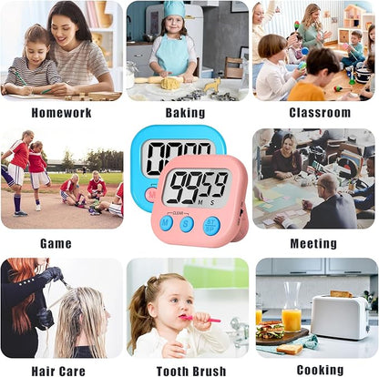 ZILLEEN Classroom Timer for Kids Teachers 2 Pack Digital Timers - Image 5