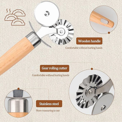 Pastry Cutter Double Wheel - Image 3