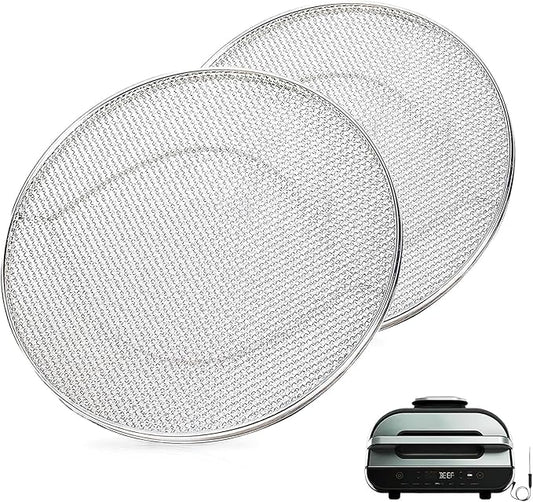2PCS Stainless Steel Splatter Shield by AMZTOLIFE