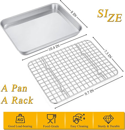 P&P CHEF 10.4 Inch Toaster Oven Pan - Image 2