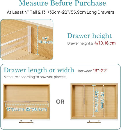 Vtopmart 12 Pack Drawer Dividers - Image 3