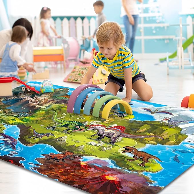 Oriate Kids Dream Mat Modern City Toy Activity Playmat, Parent-Child - Image 2