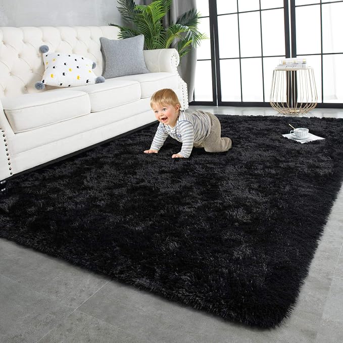 TWINNIS Super Soft Shaggy Rugs Fluffy Carpets, 3x5 Feet, Indoor Modern Plush by TWINNIS