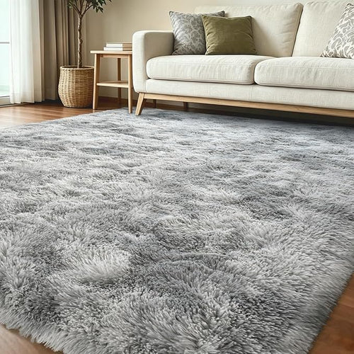 7x10 Ft Extra Large Shag Rugs for Living Room, Tie Dyed Ultra Soft Fluffy Furry - Image 2