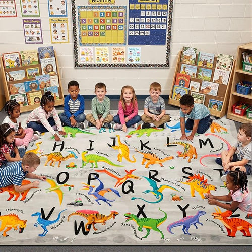 3x5 ABC Classroom Rug for Kids Playroom, Alphabet Rug by Unknown