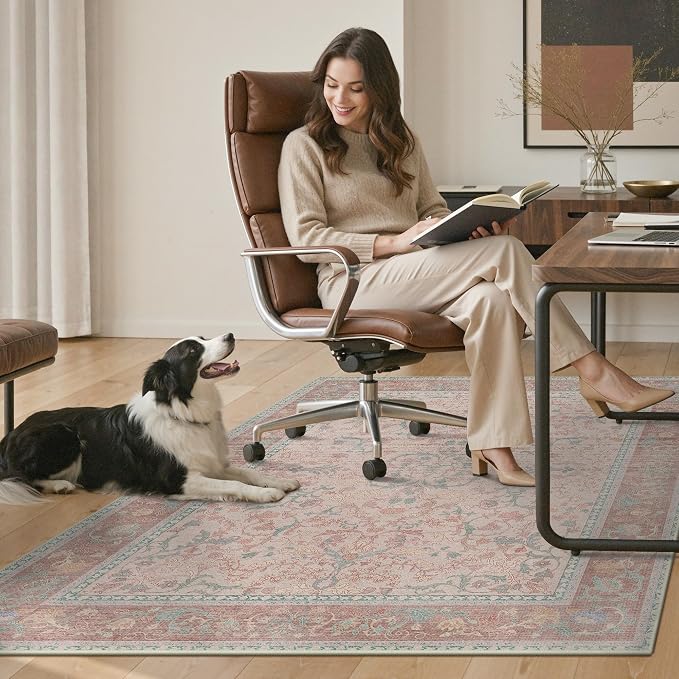 36"x60" Office Chair Mat for Hardwood Tile Floor, Under Desk Carpet Protector - Image 7