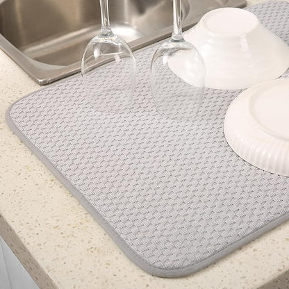 2 Pack Microfiber Dish Drying Mat - Image 9