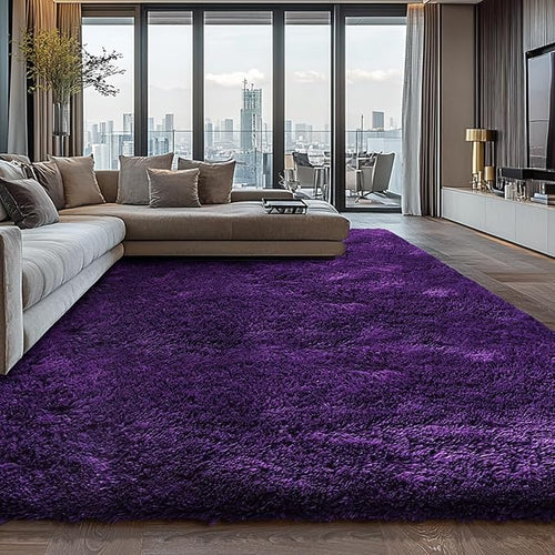 10X14 Large Area Rugs for Living Room Bedroom, Big Shag Rug for Bedroom Dorm by Boshengya
