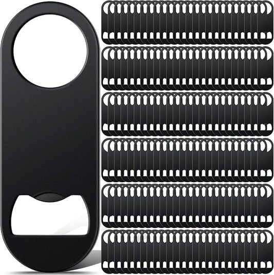 Remerry Bottle Openers Stainless Steel Flat Bottle Opener Bulk 3.4 x 1.3 Inches by Remerry