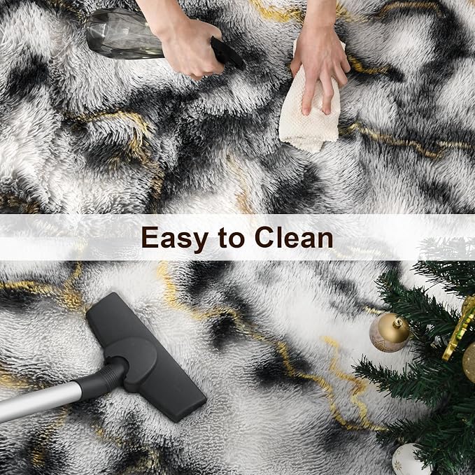 TWINNIS Super Soft Shaggy Rugs Fluffy Carpets, 6x9 Feet, Indoor Modern Plush - Image 6
