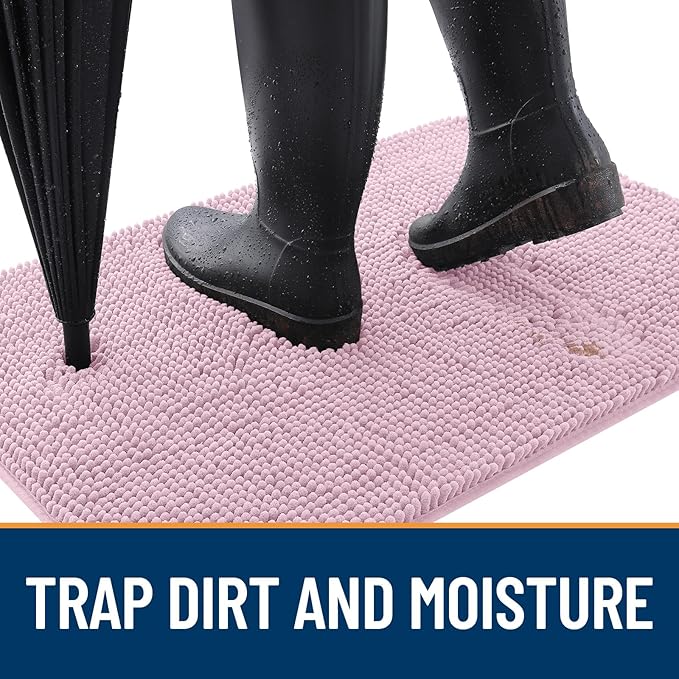 OLANLY Dog Door Mat for Muddy Paws 32x20, Absorbs Moisture and Dirt, Absorbent - Image 2