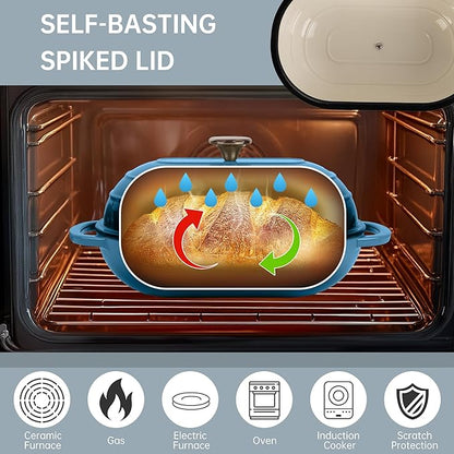Premium Enameled Cast Iron Dutch Oven - Image 7