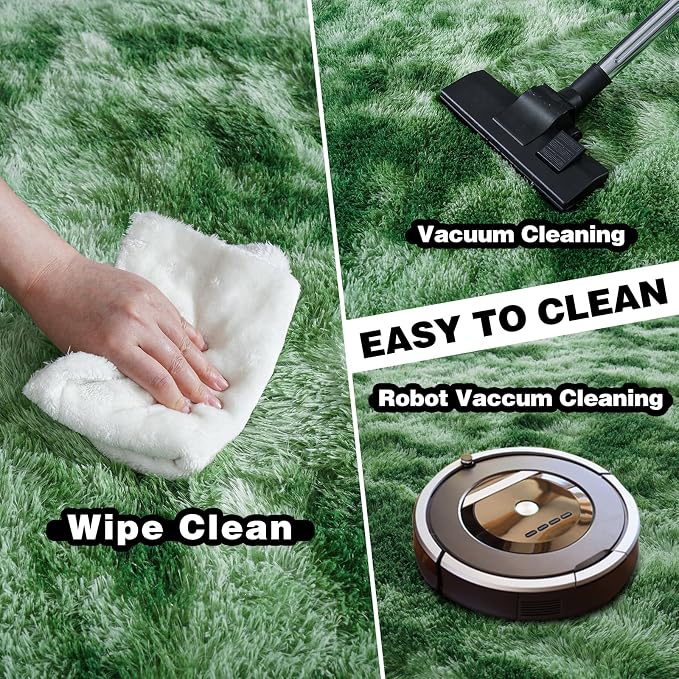 Area Rugs 9x12 for Living Room, Ultra Soft Fluffy Rugs for Bedroom, Non-Slip - Image 4