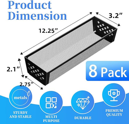 Simple Trending Silverware Drawer Organizer, 8 Pack Utensil Organizer - Image 2