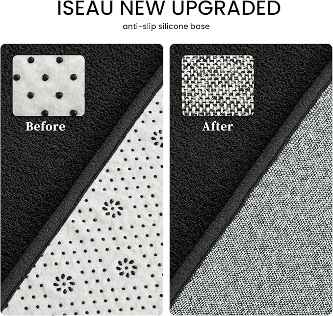 ISEAU 3x5 Rug for Bedroom, Soft Memory Foam Carpet - Image 4