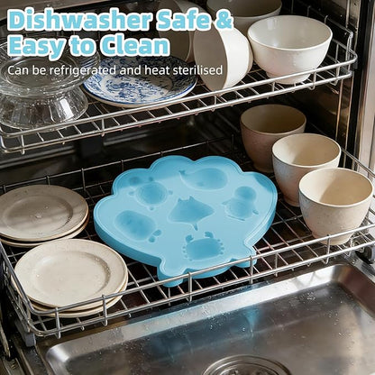 Fu Store Ice Cube Tray Shell Silicone Ice Cube Trays - Image 7