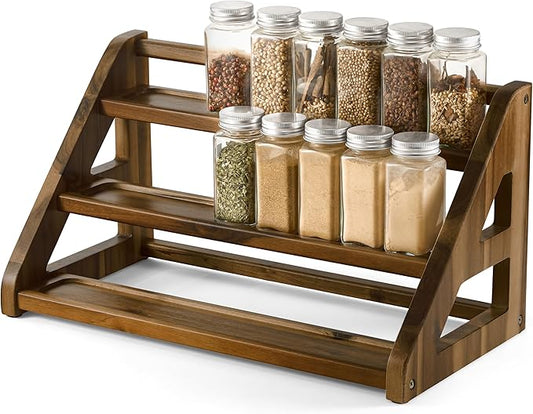 Tinamo Acacia Wood Spice Rack by TINAMO