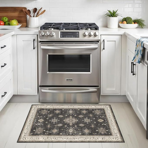 2x3 Washable Non-Slip Area Rug - Image 2