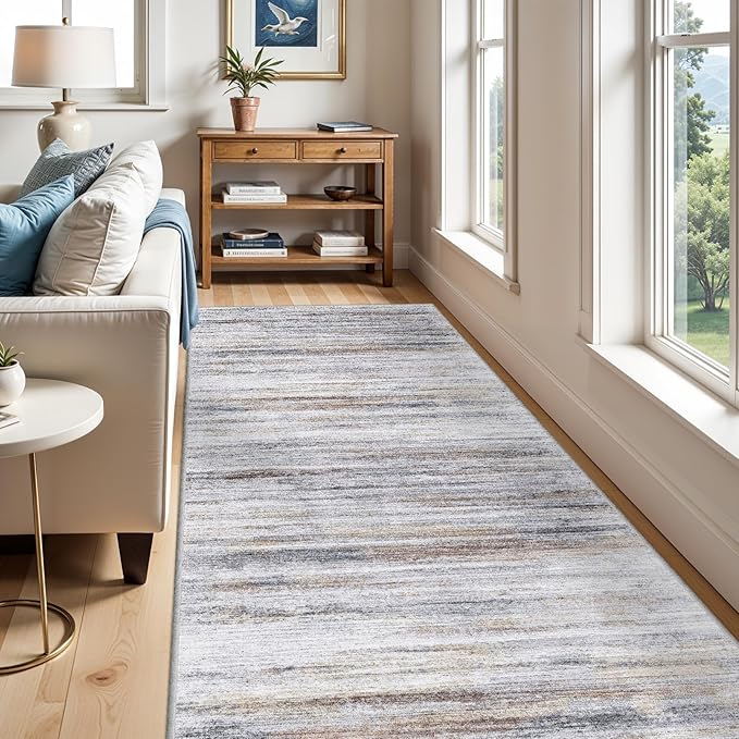 Large Runner Rugs for Hallway 4x20: Non-Slip Washable Wide Carpet - Image 6