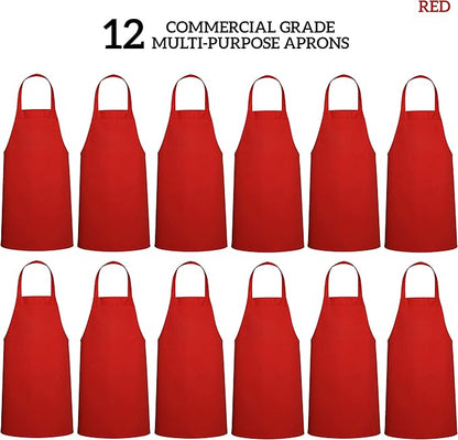GREEN LIFESTYLE 12 Pack Bib Apron - Image 3