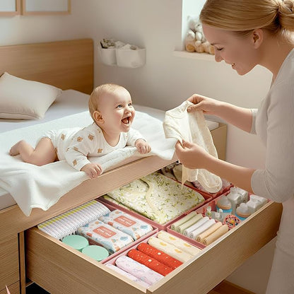 DIMJ Drawer Organizer Clothes - Image 3