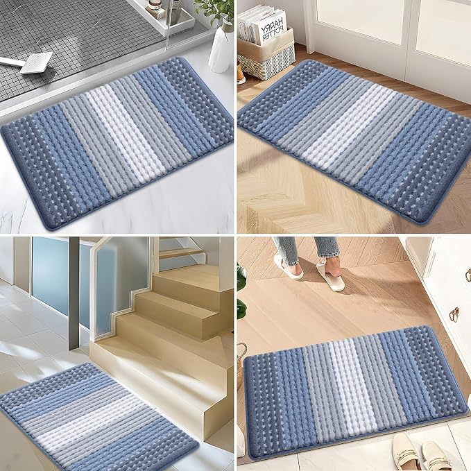 Kitinjoy Indoor Outdoor Door Mat, 59x20 Non-Slip Absorbent Dirt Trapper - Image 6