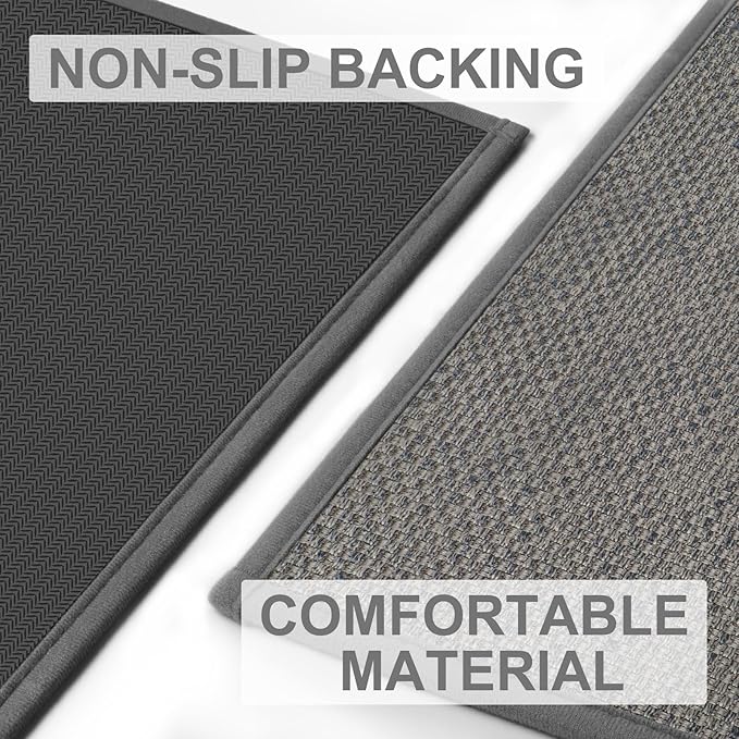 LEKEEPGO Door Mat 36"x59", Non Slip Door Mat Indoor Entrance, Rubber Backing - Image 3