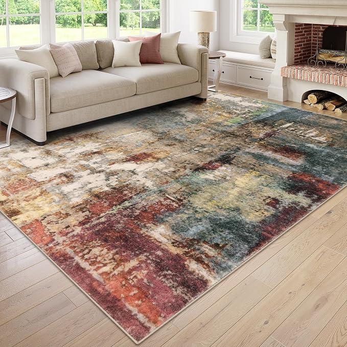 Lahome Modern Abstract 10x14 Area Rugs by Lahome