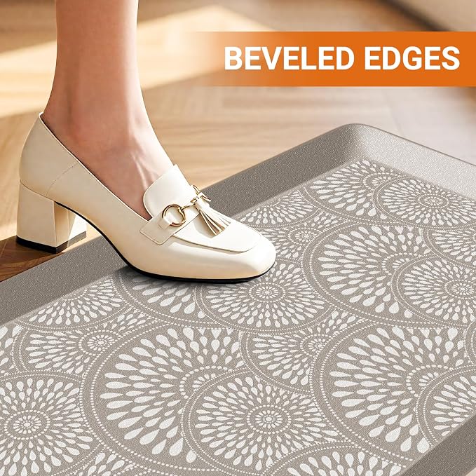 Mattitude 4/5 Inch Kitchen Mat, 24x70in Heavy Duty Ergonomic Comfort Foam - Image 6