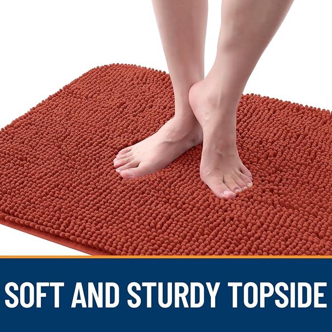 OLANLY Dog Door Mat for Muddy Paws 30x17, Absorbs Moisture and Dirt, Absorbent - Image 4