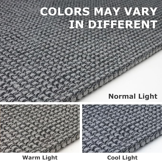 IOHOUZE Washable Exrea Long Hallway Runner Rug 3x18 Non Slip Rubber Backed - Image 5