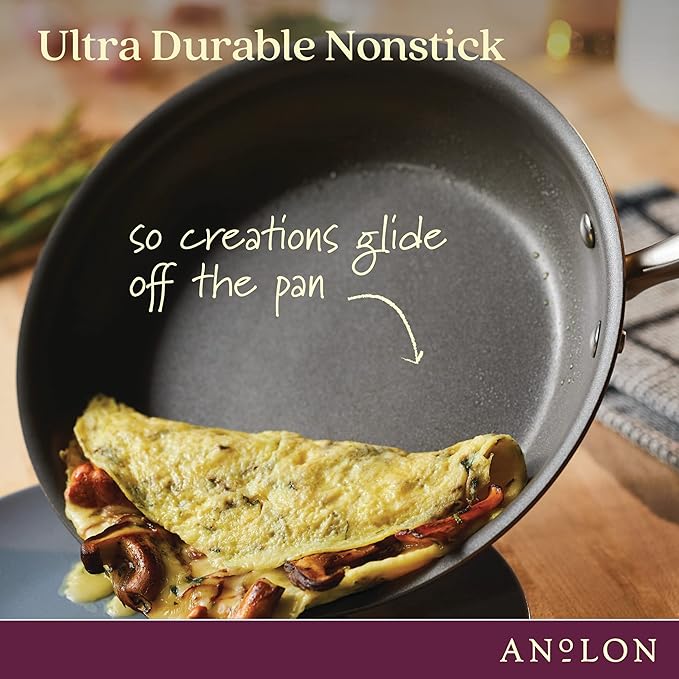 Anolon Advanced Home Hard Anodized Nonstick Sauce Pan/Saucepan - Image 6