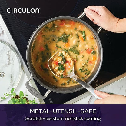 Circulon A1 Series with ScratchDefense Nonstick Induction Cookware, Stockpot - Image 7