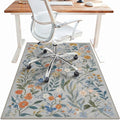 48"x72" Office Chair Mat for Hardwood Tile Floor, Under Desk Carpet Protector by BESBLEE