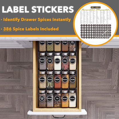 SpaceAid Spice Drawer Organizer - Image 3