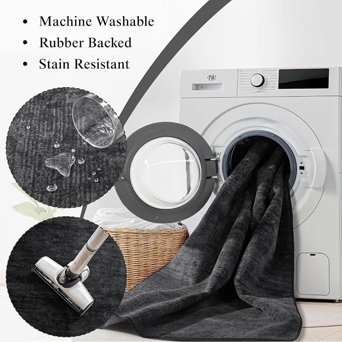 LIANLAM Washable Rug 6x9 Area Rugs - Image 5