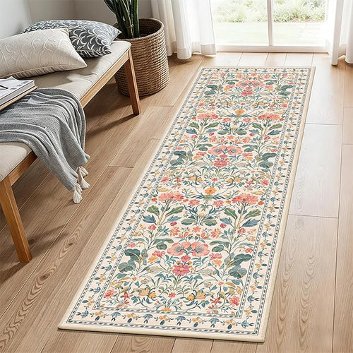2x6 Soft Washable Runner Rugs: Velvet Feel & 5-10 Degrees Warmer Underfoot by WIEVEDENS