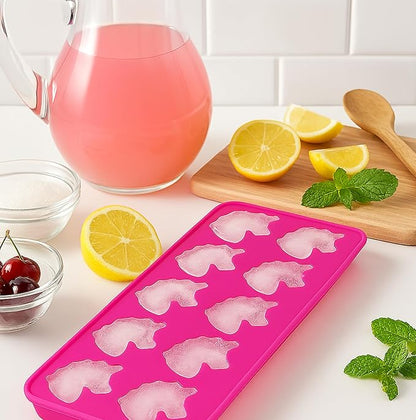 HIC Kitchen Silicone Unicorns Ice Cube Tray, Makes 10 Unicorns - Image 4