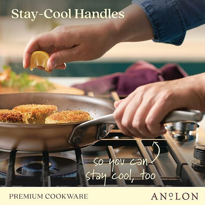 Anolon Ascend Hard Anodized Nonstick Frying Pan/Skillet - Image 3