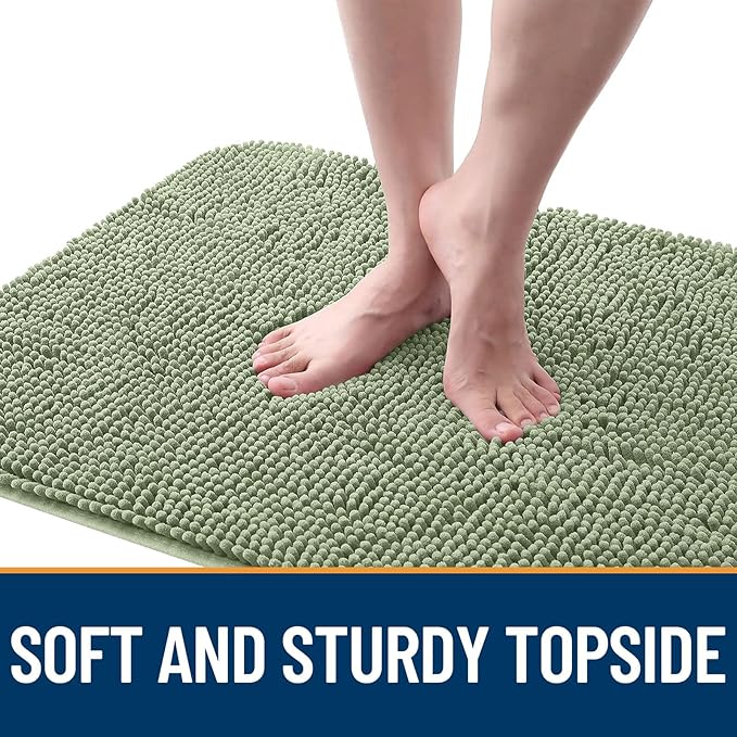 OLANLY Dog Door Mat for Muddy Paws 34x21, Absorbs Moisture and Dirt, Absorbent - Image 4