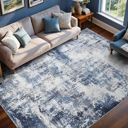 6x9 Ft Large Area Rugs for Living Room, Soft Non-Slip Washable Rugs Modern by Cuzwlovita