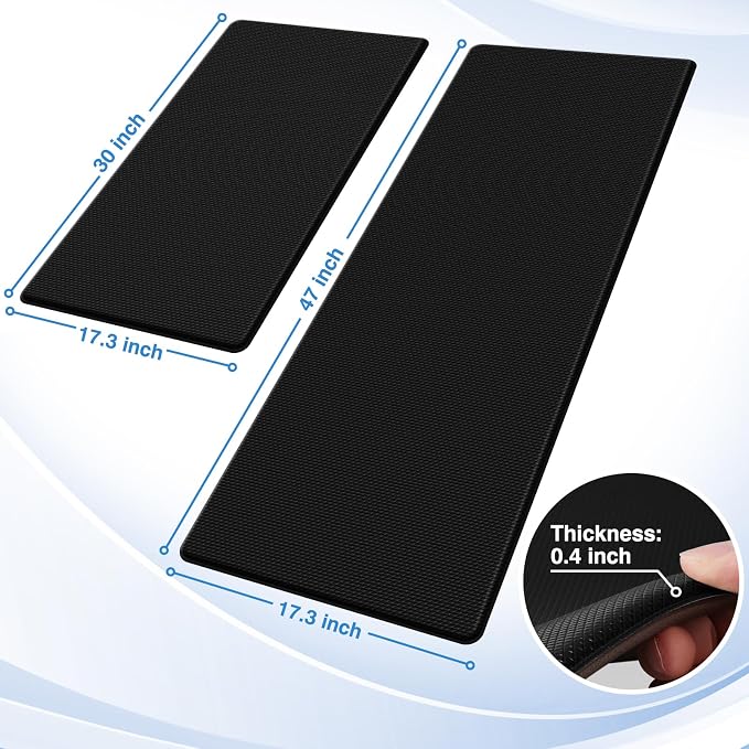 StepRite Kitchen Mats, Cushioned Anti Fatigue Kitchen Mats - Image 2
