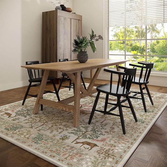 Washable Living Room Area Rug: 8x10 Rugs - Image 6