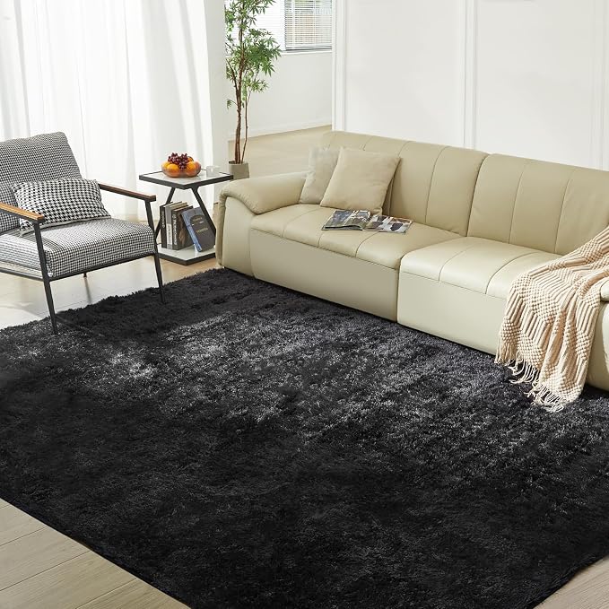 Ultra Soft Rug for Living Room, 3X5 Fluffy Shag Area Rug for Bedroom, Modern by Fairblink